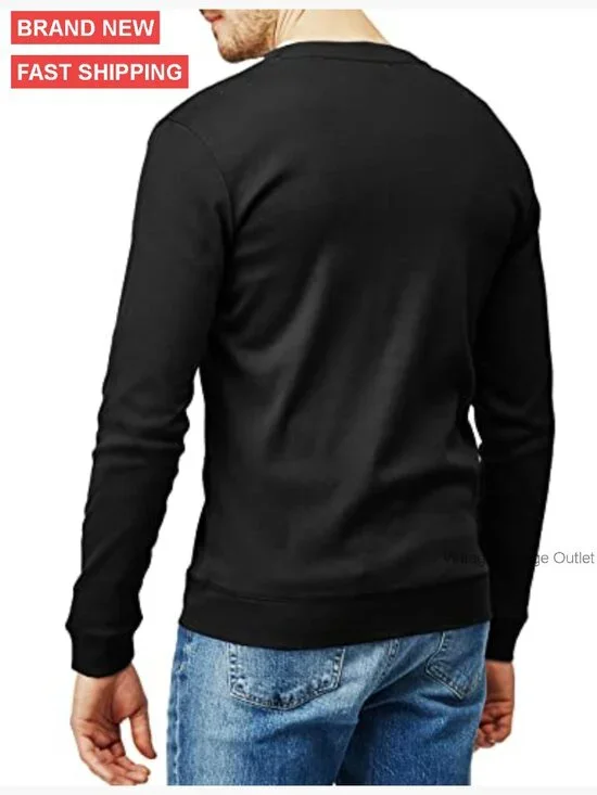 Men's Slim Fit V-Neck Cardigan, Cotton Blend, Long Sleeve Button Down - Picture 5 of 7